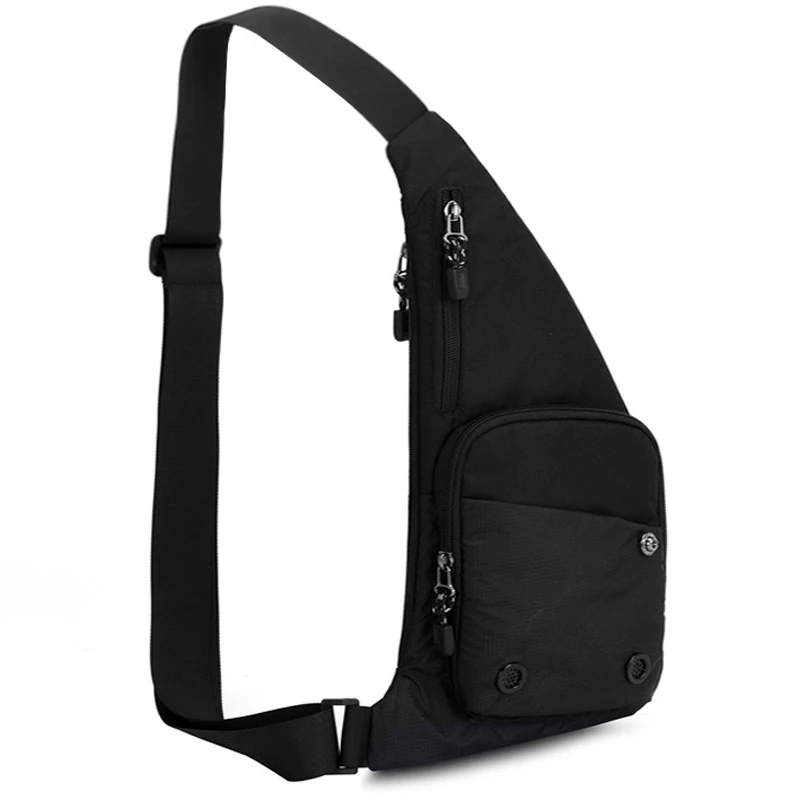 Men‘s New Trendy Casual Shoulder Bag Leisure Travel Sports Outdoor Pack ... - $21.19