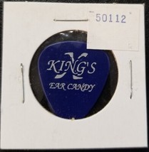 KINGS X - VINTAGE DOUG PINNICK EAR CANDY CONCERT TOUR GUITAR PICK - $10.00