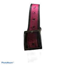 1 1/2 Sturdy Dog Collar Welded D Ring3 Ply Nylon Webbing Handmade USA Al... - $281.78 MXN