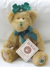 Boyds Bears Lucky Homespun 8-inch Plush Bear  - £11.92 GBP