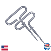 Eskimo 69138 Ice Shelter Anchors, 2-Pack, Self-Tapping, Easy Grip - $38.20