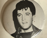Elvis Presley Black And White Pinback Button Young Elvis J4 - £5.51 GBP