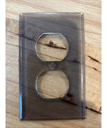 Clear Black Resin Plug Outlet Wall Plate cover - €8,50 EUR Clear Black Resin Plug Outlet Wall Plate cover - €8,50 EUR
