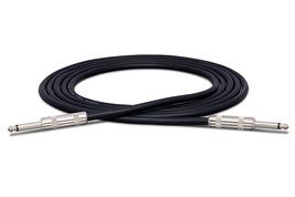 Hosa SKJ-603 1/4&quot; TS to 1/4&quot; TS Speaker Cable, 3 Feet Black - £10.50 GBP