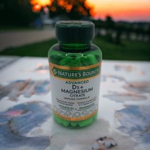 Nature&#39;s Bounty Advanced D3 + Magnesium Citrate 90 Tabs Exp. 09/2025 - £13.15 GBP