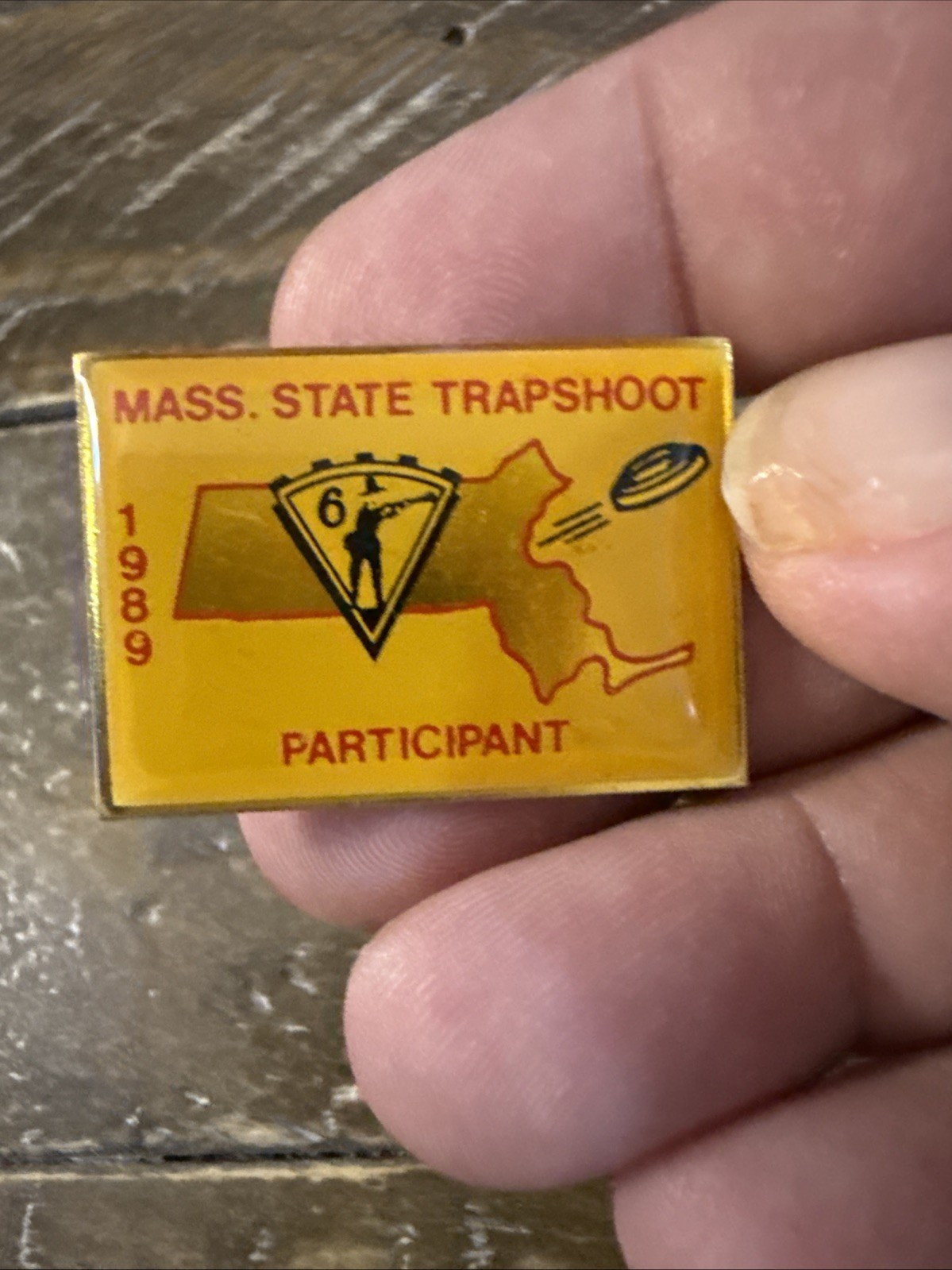 Massachusetts State TrapShoot 1989 Pin - $166.20