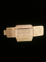 Vintage Personna Razor Blade packaging (no blade) image 4