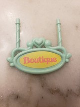 My Little Pony G1 Boutique Sign Perm Shoppe  Vintage Toy Hasbro 1980s MLP - £5.57 GBP