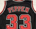 Scottie Pippen Signed Chicago Bulls Basketball Jersey COA - £156.16 GBP