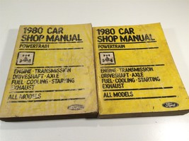 1980 Ford Car Shop Manual Powertrain All Models 365-126-80D - £11.79 GBP