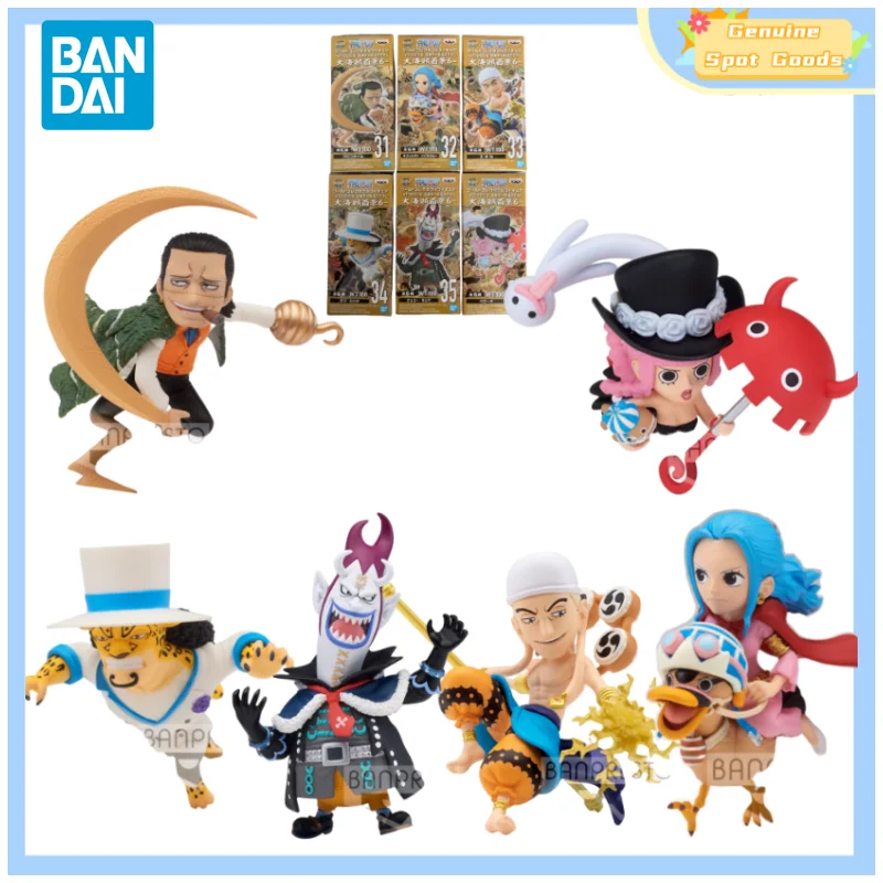 Genuine Bandai One Piece Wcf WT100 VOL6 Vivi Enel Anime Action Figures Model - £22.82 GBP+