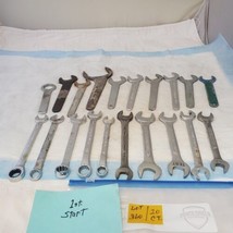 Lot of 20 Various Brand Assorted Size Wrenches Hand Tools LOT 360 - £43.79 GBP