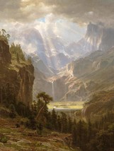 Rocky Mountains, Lander&#39;s Peak by Albert Bierstadt as Giclee Print + Shi... - $39.00+