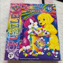 Lisa Frank Rainbow Matinee Kitten &amp; Puppy 48 Piece Jigsaw Puzzle - £6.27 GBP