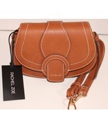 New! Rachel Zoe Edessi Crossbody &amp; Belt Bag in Brown Vegan Leather Snap ... - $35.98