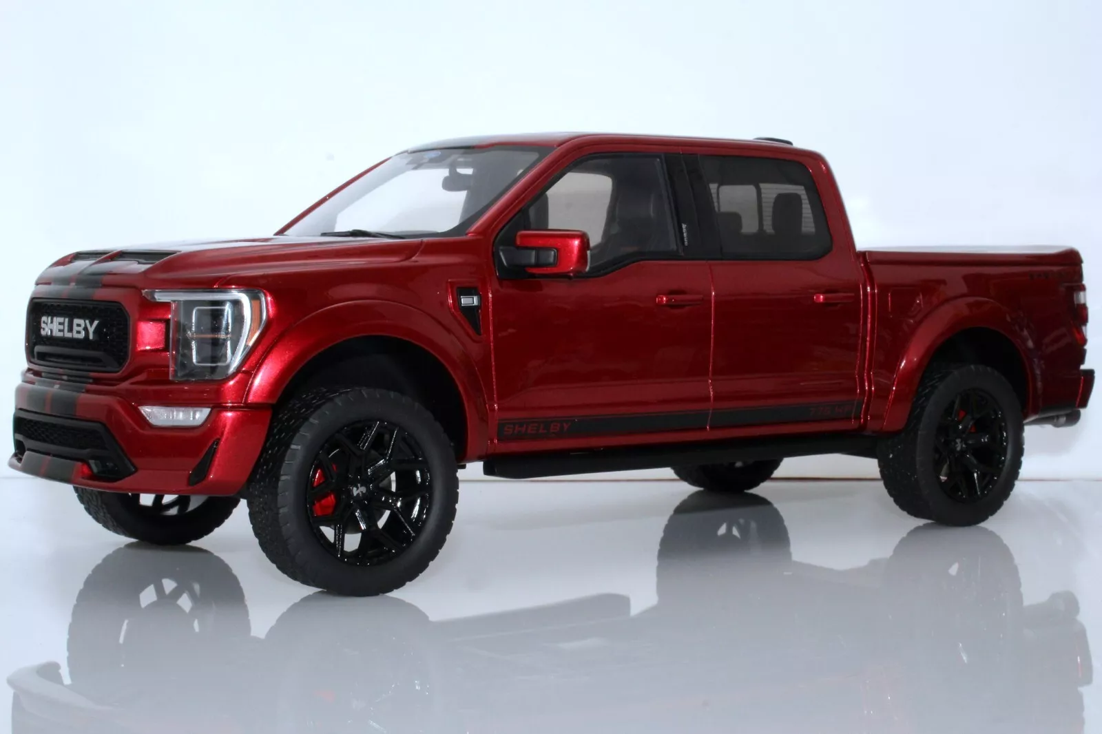 New Diecast 2021 Ford F-150 Shelby Pickup Truck 1:18 Scale High Detail Resin Mod - €343,09 EUR