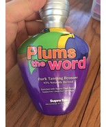 Supre Tan PLUMS THE WORD Plum Dark Bronzer Indoor Tanning Bed Lotion - €36,87 EUR