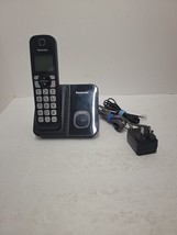 Panasonic KX-TGD610 Black Cordless Phone And Base Used Tested - £11.18 GBP