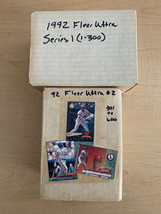 1992 Fleer Ultra Baseball New Open Box Complete Set 600 Cards w/ROOKIES - $31.68