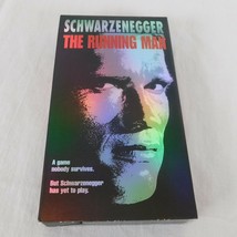 The Running Man 1987 VHS 1999 Arnold Schwarzenegger Maria Conchita Yaphet Kotto - £3.98 GBP