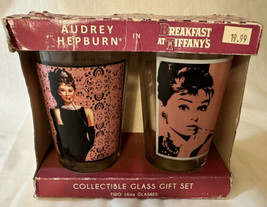 Boelter Brands Audrey Hepburn Breakfast at Tiffany&#39;s Pint Glass 16oz - Set Of 2 - £15.78 GBP