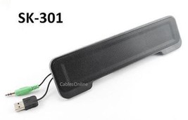 Usb Powered Laptop/Notebook Single-Speaker Sound System, Cablesonline Sk... - $40.79