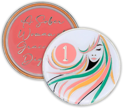 1 Year Sobriety Coin | a Sober Woman Triplate AA Chip | Glow in the Dark Anniver - £26.26 GBP