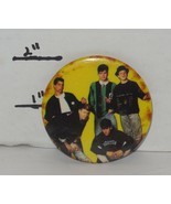 Vintage New Kids On The Block 1 1/2&quot; Button Pinback rare VHTF NKOTB - $24.98