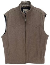 Schaefer Outfitters Proudly American Wool Blend Lined Vest Made In USA T... - £49.53 GBP
