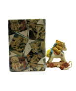 Cherished Teddies Antique Toy Horse Bear 1999 Enesco Figurine #537209L w... - £7.77 GBP