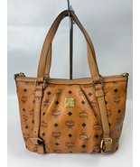 MCM 2-way Cognac Visetos Bag/Purse - $4,437.25 MXN
