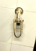 Antique Nautical Style Marine Ship New Solid Brass Swan Neck Wall Light Lot 5 - $447.29