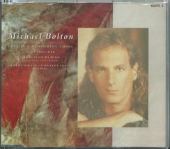 Michael Bolton - Love Is A Wonderful Thing / Georgia On My Mind 1991 Uk Cd - £4.06 GBP