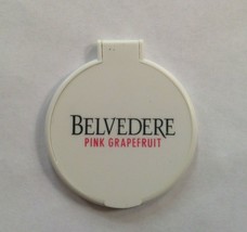 Belvedere Pink Grapefruit Promotional Pocket Mirror 3&quot; - £6.99 GBP