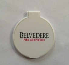 Belvedere Pink Grapefruit Promotional Pocket Mirror 3&quot; - $7.75