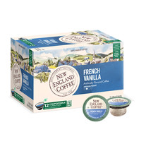 NEW ENGLAND COFFEE FRENCH VANILLA K-CUPS 12CT - $308.67 MXN