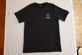 Levi&#39;s Men&#39;s Cactus Jack Cacti Graphic T-Shirt Black Size M Medium Cotton - £7.58 GBP