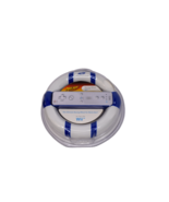 Nerf Racing Wheel for the Nintendo Wii Mario Kart Blue &amp; White - $17.52 CAD