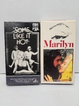 Marilyn Monroe Beta Betamax CBS/FOX MGM/UA Some Like It Hot/Niagara - £15.89 GBP