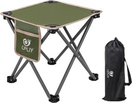 Opliy Camping Stool, Folding Samll Chair Portable Camp Stool For, Green, L 13.5&quot; - £28.39 GBP