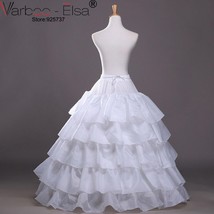 VARBOO_ELSA Free shipping Hot sale 5 layers Lotus leaf side Wedding Bridal Gown  - £40.02 GBP