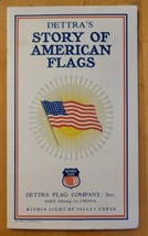 DETTRA&#39;S STORY OF AMERICAN FLAGS - 1940 PUBLICATION - £7.54 GBP