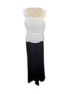 Black and White 2 Piece Dress Size 10P New with Tags - £58.18 GBP