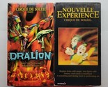 Cirque Du Soleil VHS Lot Dralion And Nouvelle Expérience - £9.48 GBP