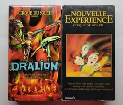 Cirque Du Soleil VHS Lot Dralion And Nouvelle Expérience - £9.51 GBP