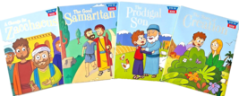 NEW Lot of 4 Toddler Pre-School Bible POP UP Books Creation Samaritan Pr... - $9.89