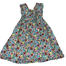 Mini Boden 5/6 Strappy Floral Girls Colorful Dress - $24.00