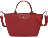 Longchamp Le Pliage Small Neo Nylon Satchel Crossbody Tote ~NIP~ Red - £170.14 GBP