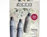Abba Hair Care Moisture Essentials Holiday Gift Kit(Shampoo, Conditioner... - £23.89 GBP