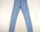 Bershka Denim Light Blue Skinny High Rise Jeans Size 4 - $20.78